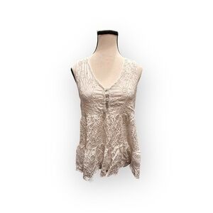 Women’s Cotton Lace Tank American Eagle Outfitters S
